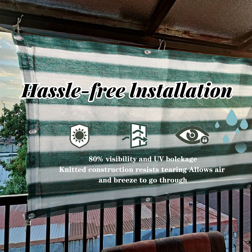 HDPE Garden Windscreen Netting Privacy Screen Net 