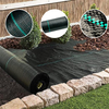 70g 80g 90g 100g Black New Material Plastic Weed Control Ground Cover Fabric