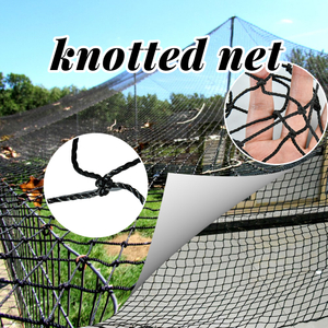 Nylon Net Fabric Black Knotted Netting Balcony Pigeon Netting
