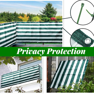 Heavy Duty Balcony Fence Privacy Screen Plastic Shade Net