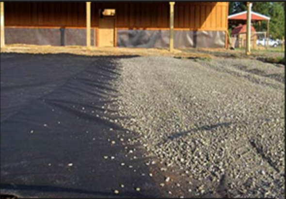 nonwoven fabric for weed control
