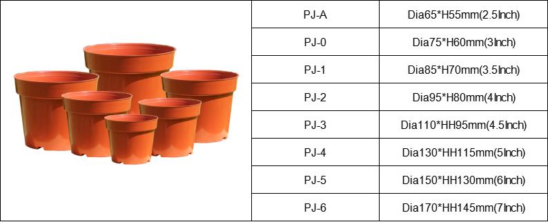 cheap plastic flower pots