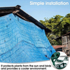 Plastic Sunshade Net Clip for Greenhouse Net Hook Shade Net Buckle Black Clip