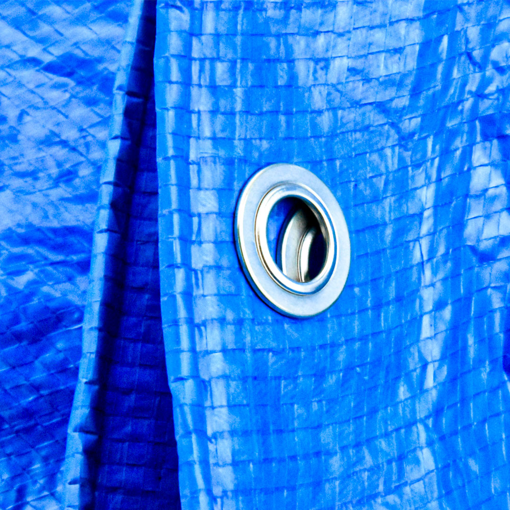 tarpaulin transparent blue