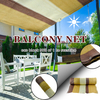 100% Virgin HDPE180gsm Brown Color Shade Net for Balcony