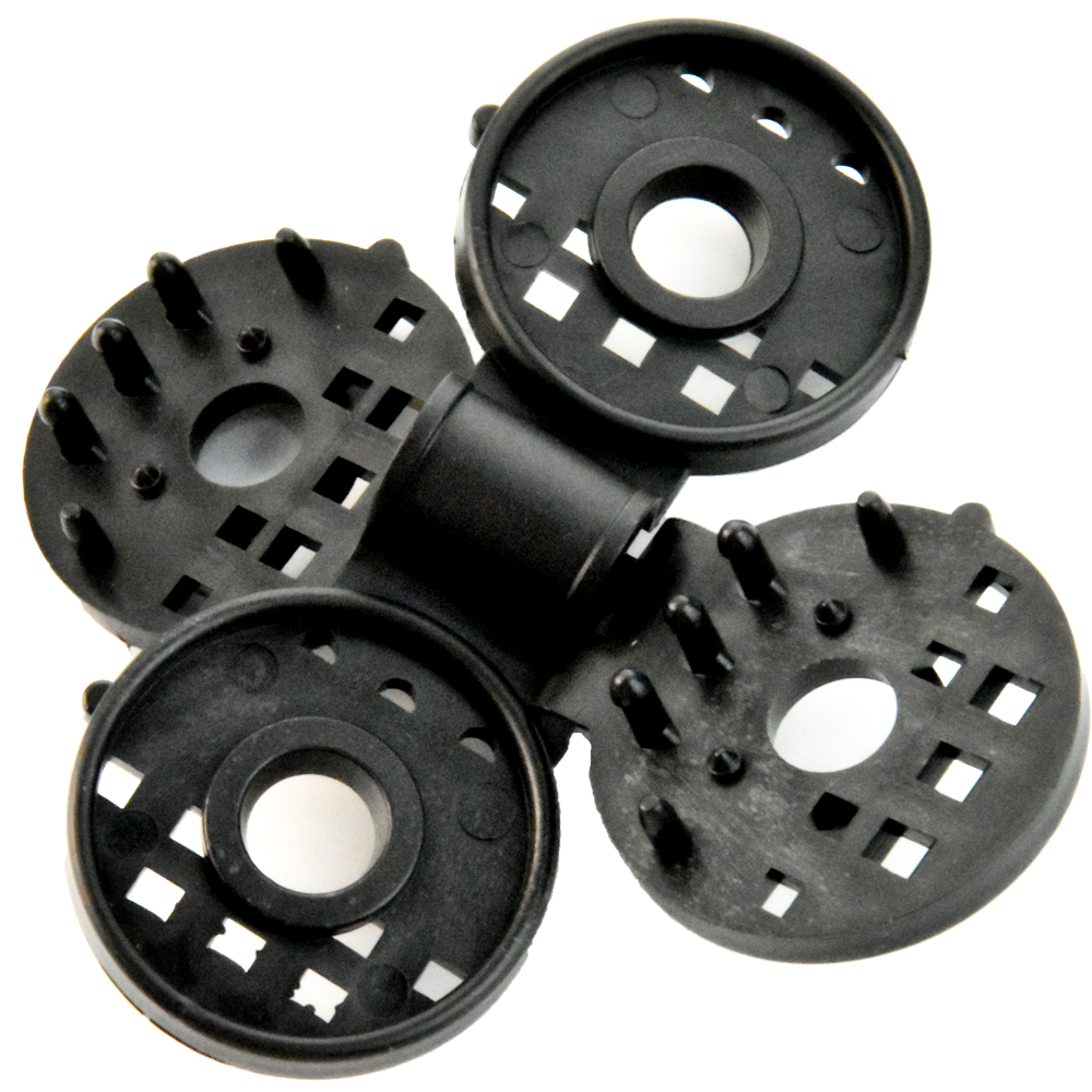 Plastic Sunshade Net Clip for Greenhouse Net Hook Shade Net Buckle Black Clip