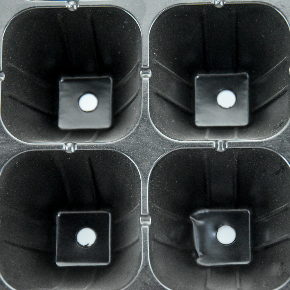 200 Holes Cells Hydroponic Tray Starting Grow Microgreens Tray Seedling Trays