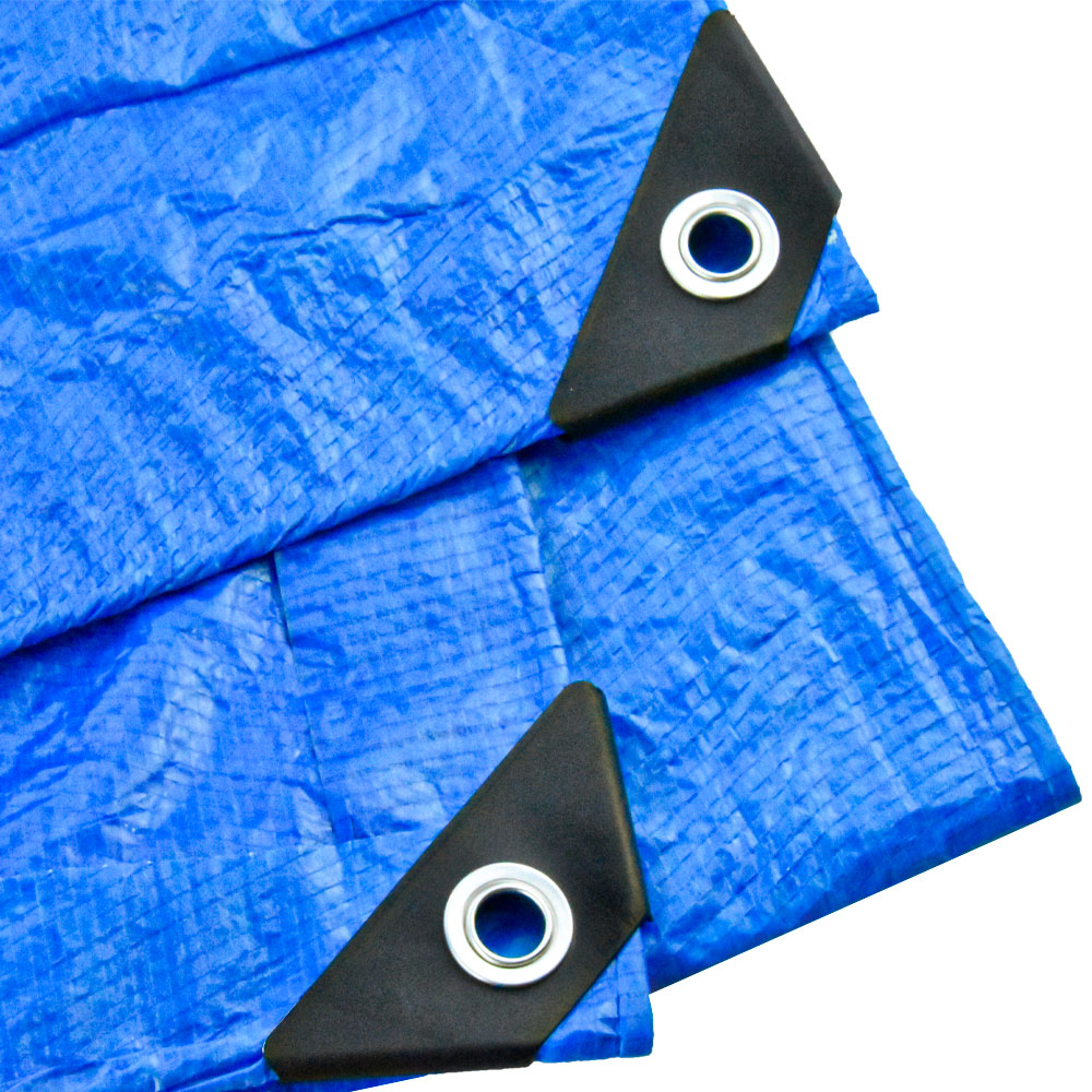 Heavy Duty Blue Outdoor Canvas Tarps Covers PE Tarpaulin Manufacturer