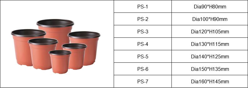 plastic tree pots planters