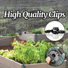 Plastic Sunshade Net Clip for Greenhouse Net Hook Shade Net Buckle Black Clip