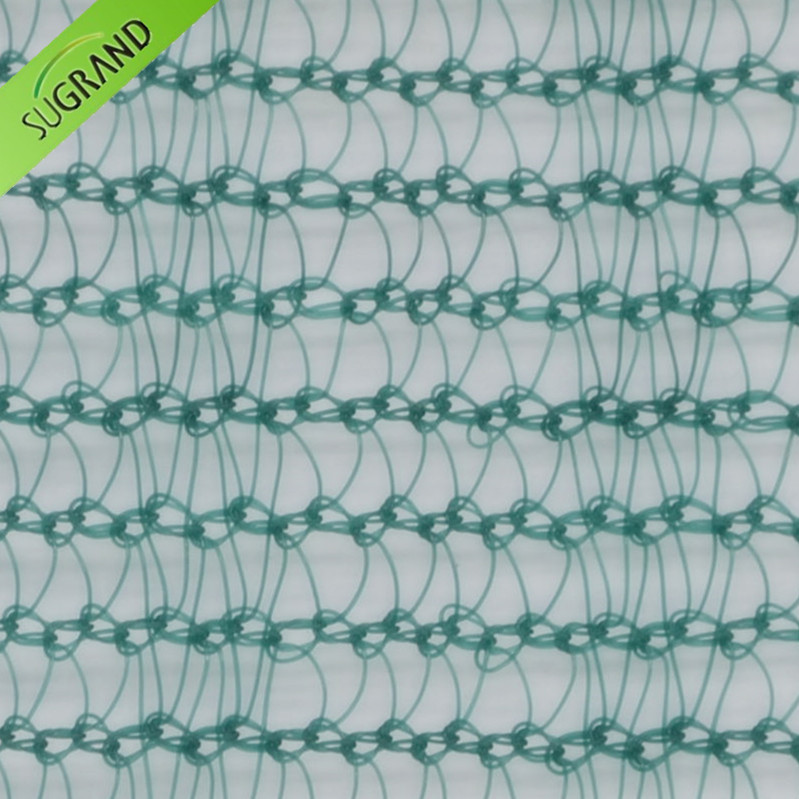 80GSM triangle dark green olive net/harvest net