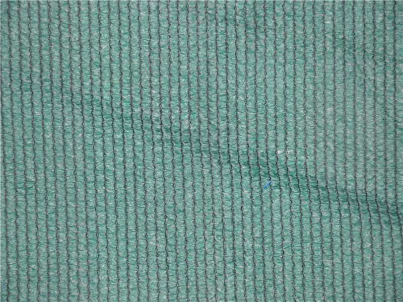 Dark green black mono tape shade net