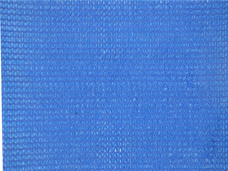 Six needles mono+tape blue shade net