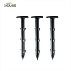 Plastic Black Ground Nails Fixed Gardening Cloth Not Easy To Peel Off