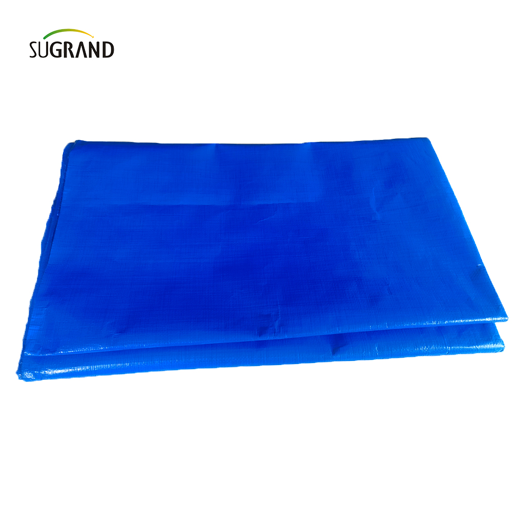 Manufacturer High Strength Durable Blue Waterproof PVC Tarpaulin 