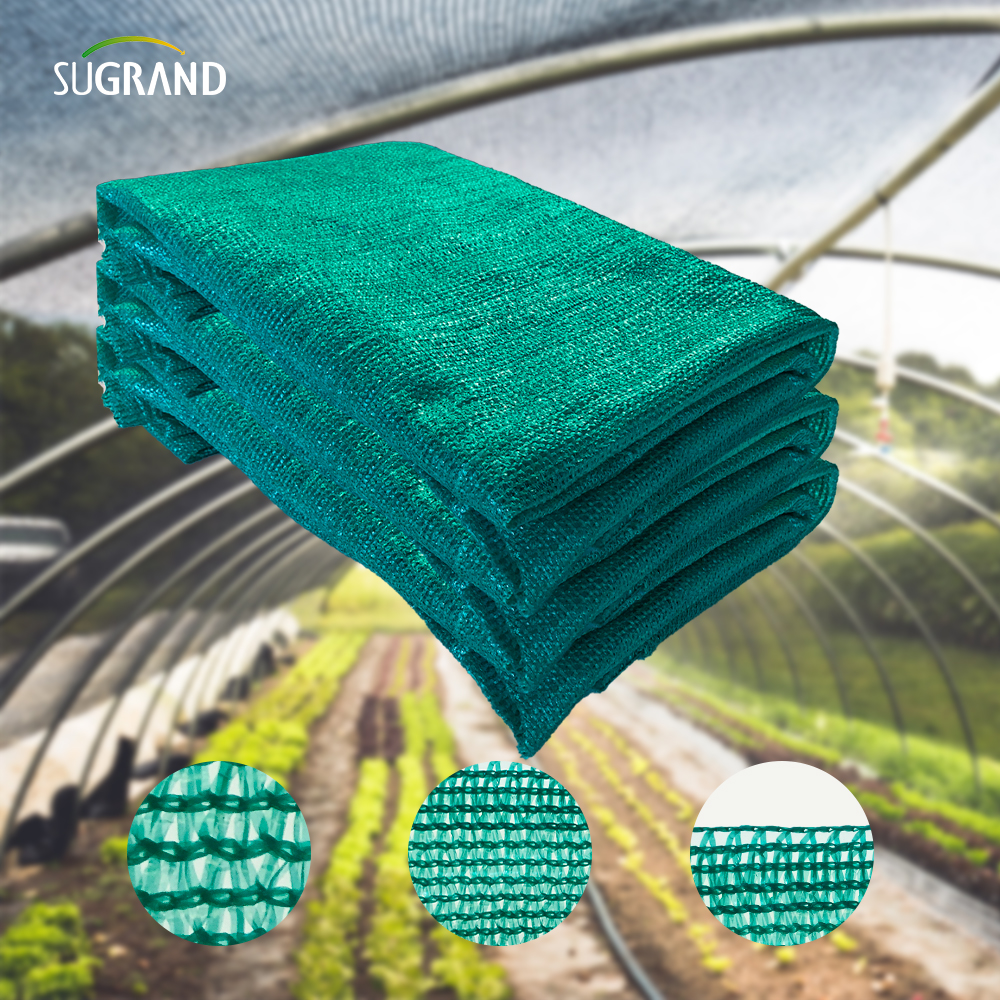 Agriculture 3 Needles 70GSM Green Tape Shade Net