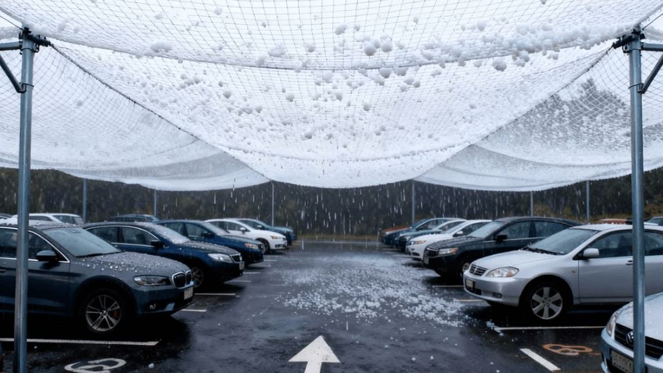 anti hail net for cars