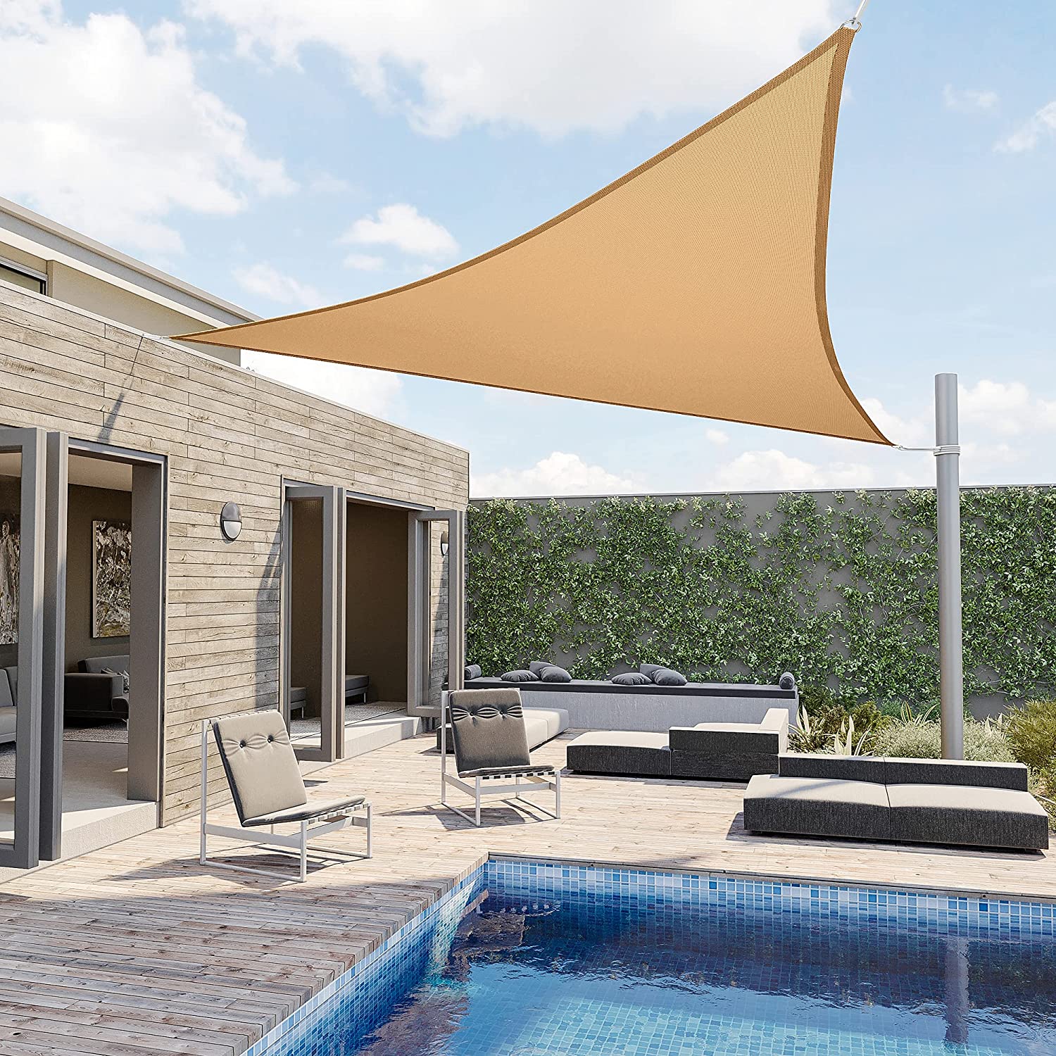 swimming pool shade sail