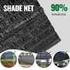 Three Needles Black Mono+tape Shade Net