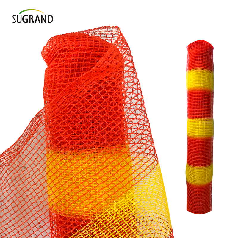 HDPE Material Orange Scaffold Safety Net Warning Mesh Net
