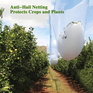 Premium Knitted Hail Netting for Vineyards