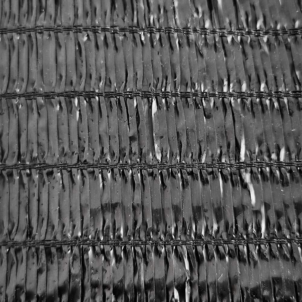 Three Needles Black Mono+tape Shade Net