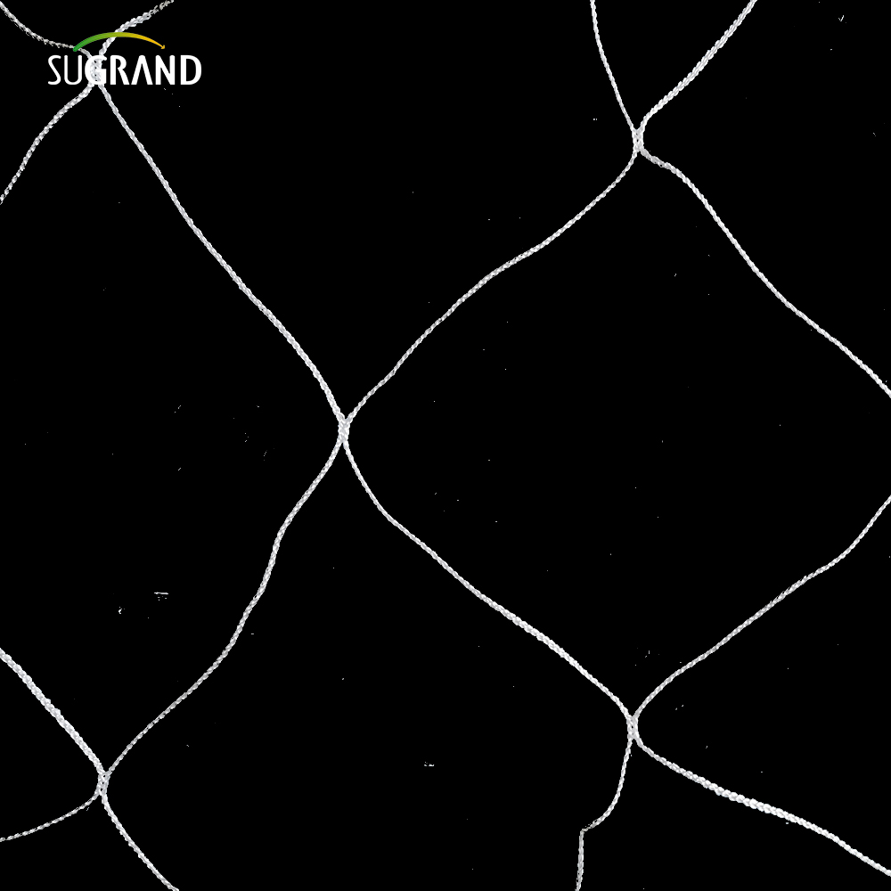 Wholesale White Nylon Plant Support Trellis Netting 5x15 Feet Garden 6" Mesh for Climbing