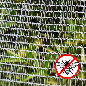 UV Treated HDPE 50GSM Black Anti Bee Net