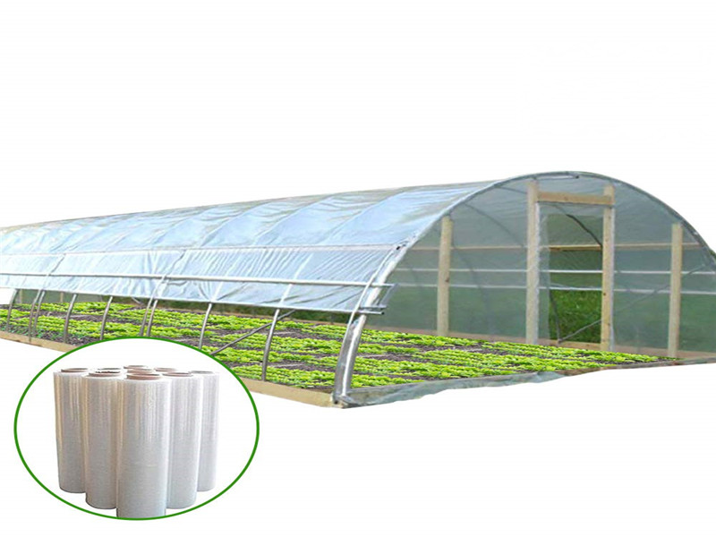 UV Treated 150 Microns / 200 Microns Greenhouse Cover Reinforced Fabric Plastic Film