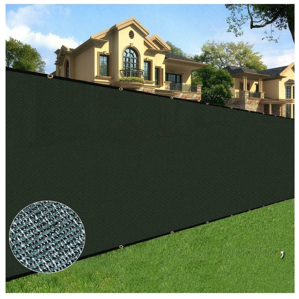Heavy Duty Privacy Screen Fence Mesh Shade Net Cover For Wall Garden Yard Backyard