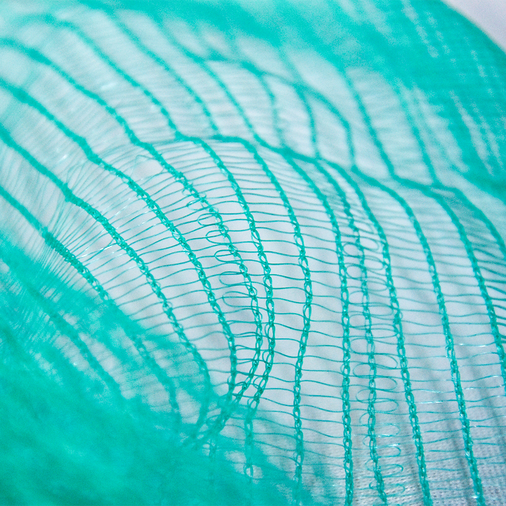 Green 190G Supply Scaffold Netting Printed Debris Netting