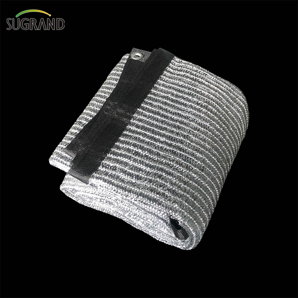 Black and White Sun Reflective Aluminum Foil Shade Net