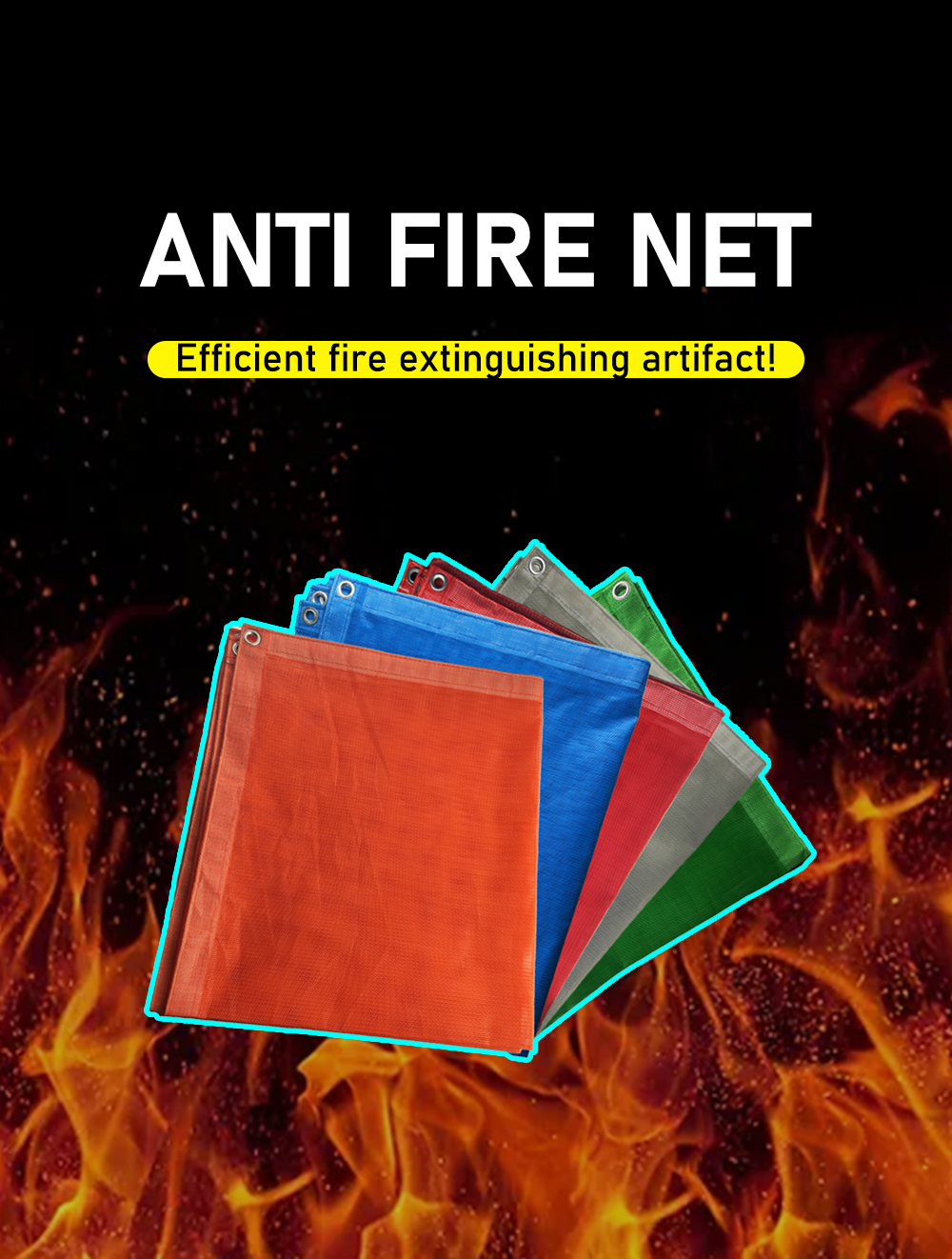 Flame Retardant Dust - proof Net