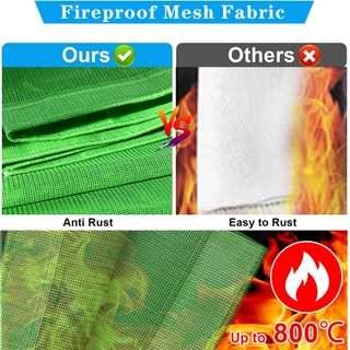 Fireproof Pvc Coated Safety Net Fireproof Mesh Net for Construction