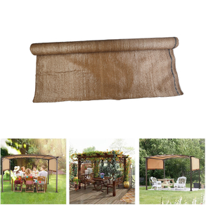 Agricultural Uv Protection 110gsm Brown Shading Net for Garden